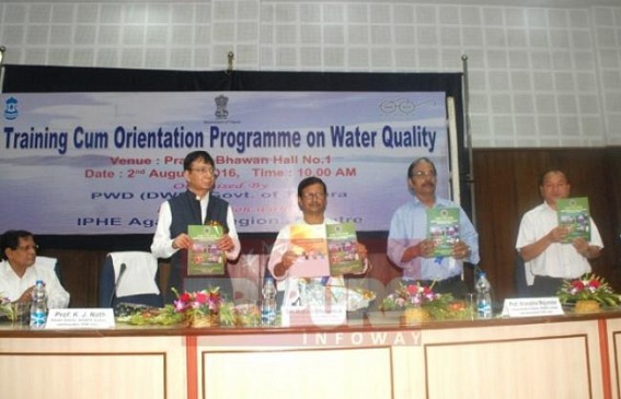 Howrah river pollution has taken a bad shape: Minster busy in holding training program on Water Quality at Pragna Bhawan Howrah river pollution has taken a bad shape: Minster busy in holding training program on Water Quality at Pragna Bhawan